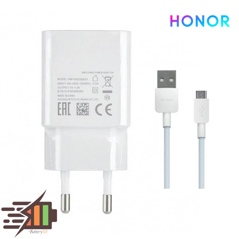 شارژر و کابل شارژ هانر Honor 7A – فروشگاه اینترنتی باتری تل