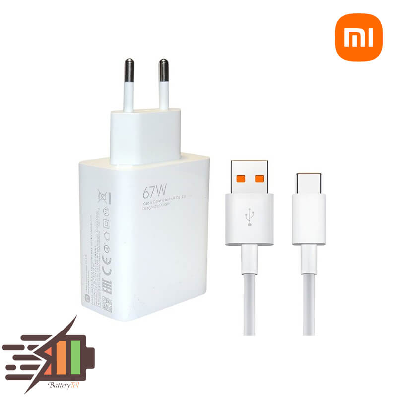 شارژر و کابل شارژ شیائومی Xiaomi 12 Lite – فروشگاه اینترنتی باتری تل