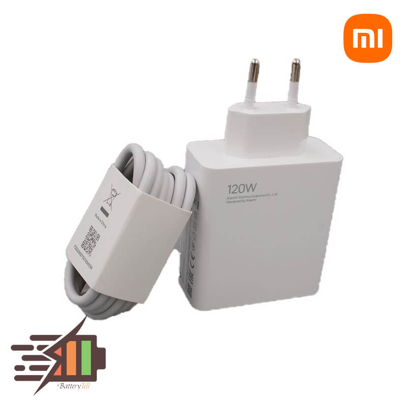 شارژر و کابل شارژ شیائومی Xiaomi 120W Type C – فروشگاه اینترنتی باتری تل