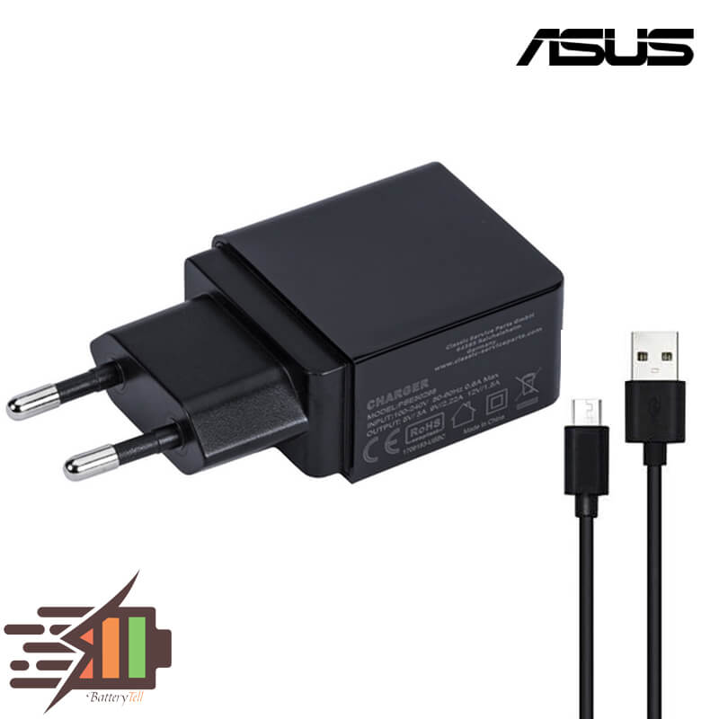 شارژر و کابل شارژ ایسوس Asus 18W Micro USB فروشگاه اینترنتی باتری تل